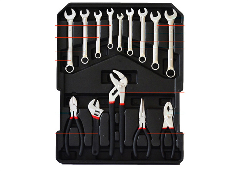 186 Pieces Aluminum Case Troll - огляд і ціна Hand Tools