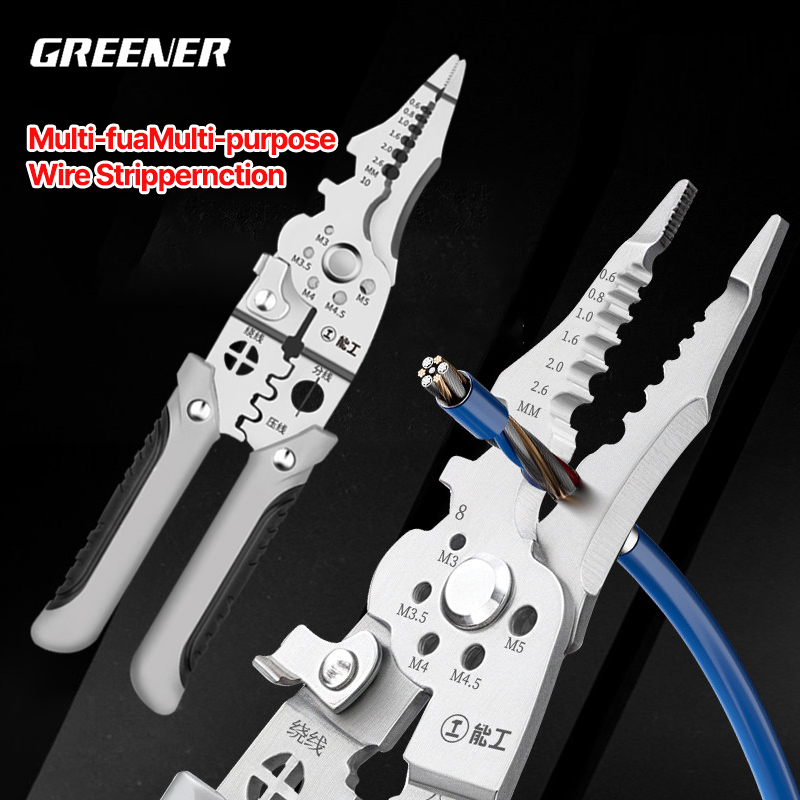 GREENER Self Adjusting Wire St - огляд і ціна Automatic Wire Stripper Cutter