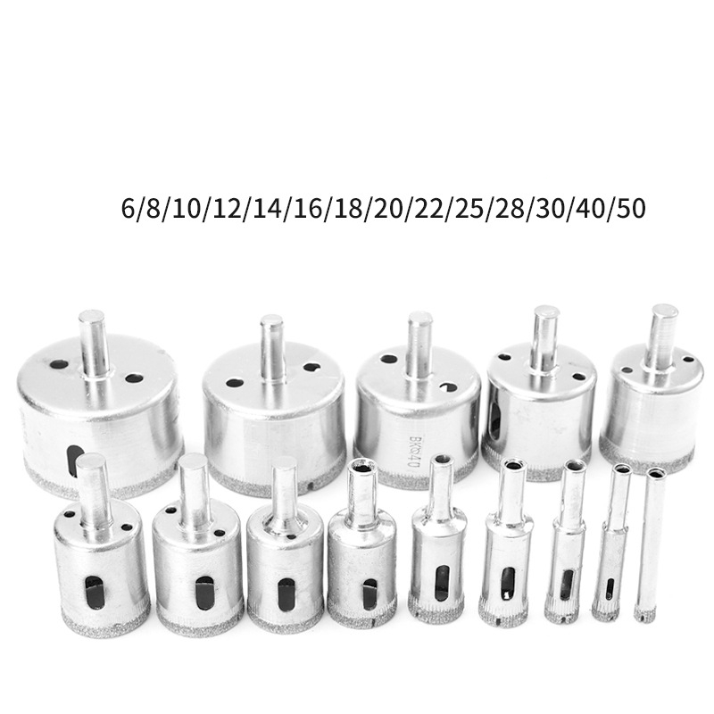 10/15pcs Set Tile drill bit Se - огляд і ціна Reciprocating Saw Attachment Drill