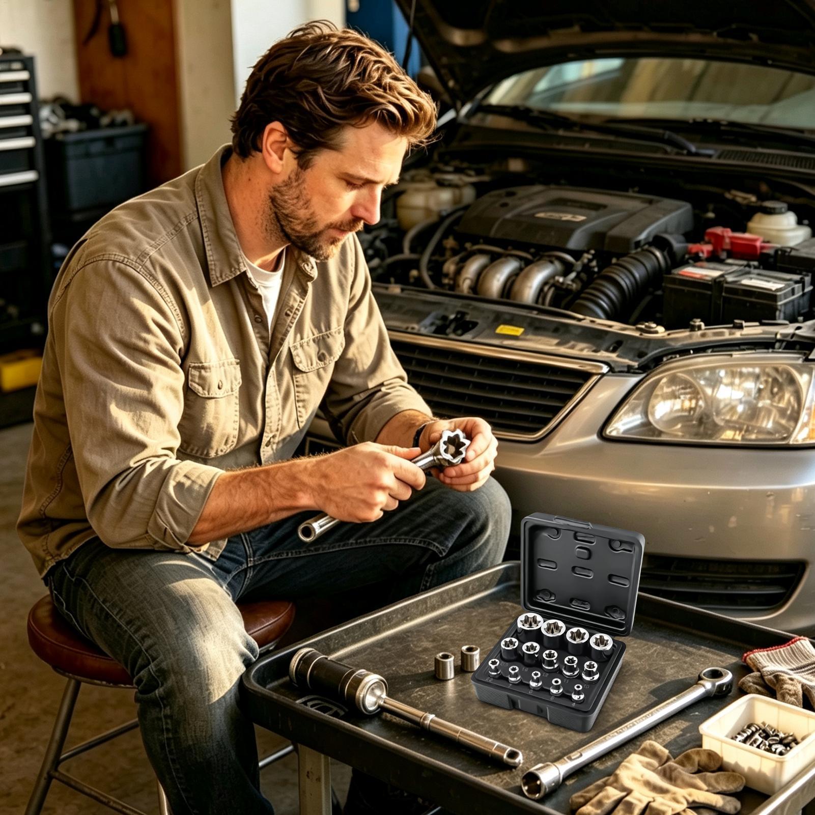 Socket Set Portable Heavy-Duty - огляд і ціна Hand Tools