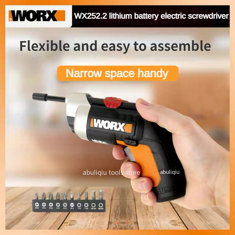 Worx WX252.2 4V Mini Electrica - огляд і ціна Electric Screwdriver Rechargeable Usb