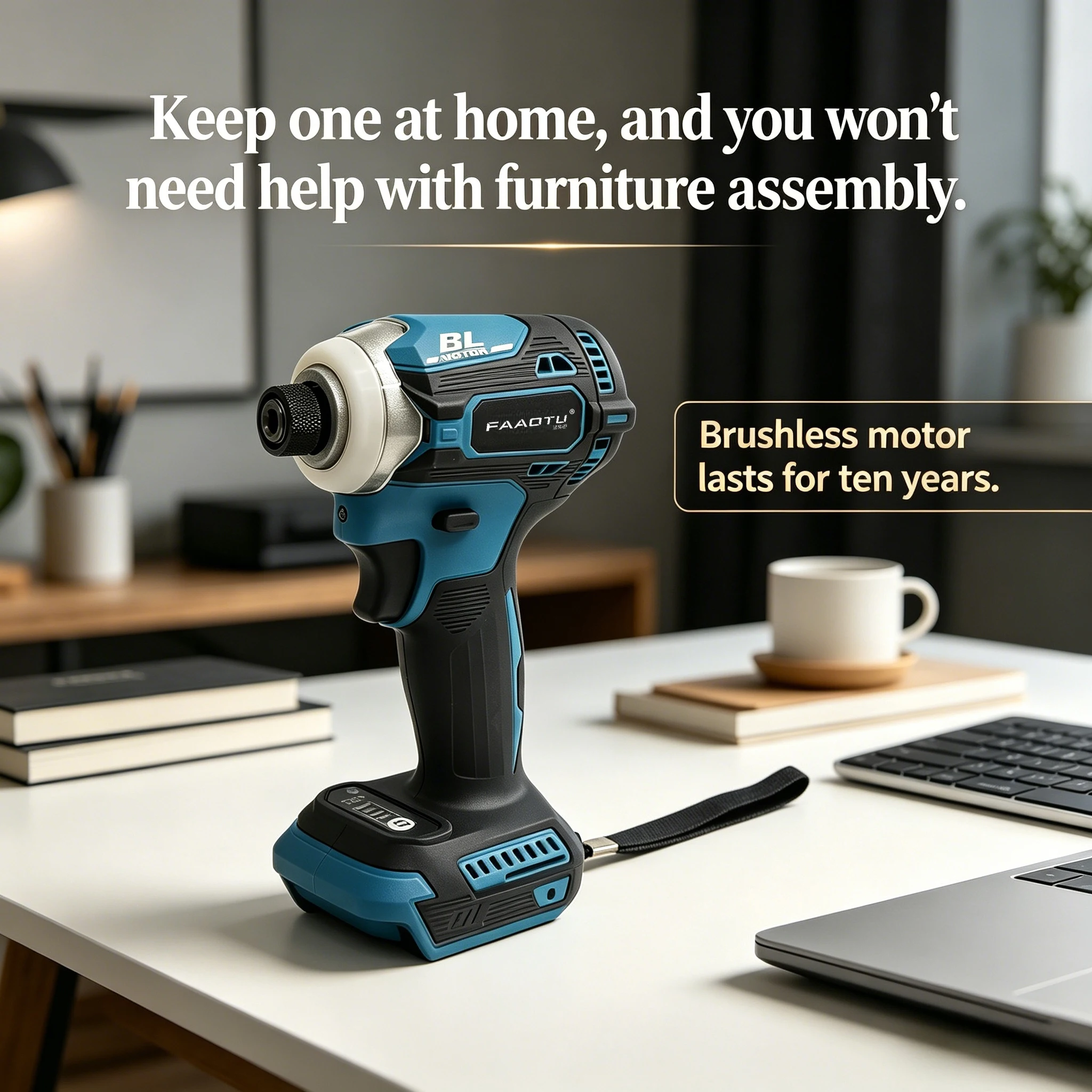 FAAOTU DTD171 Cordless Impact  - огляд і ціна Brushless Cordless Electric Drill 18V