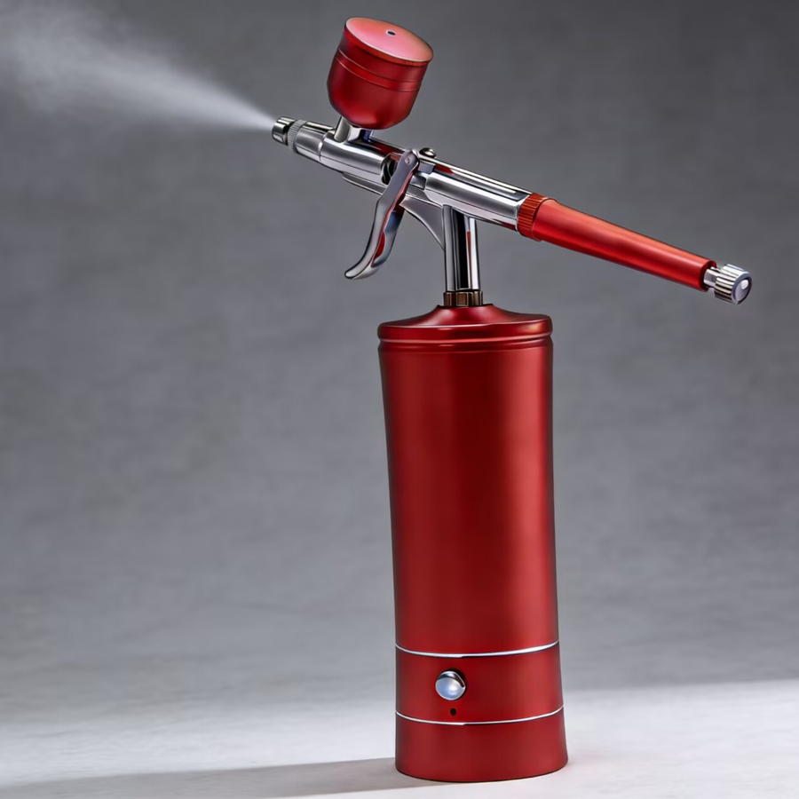 Portable Rechargeable Wireless - огляд і ціна Airbrush Kit With Mini Compressor