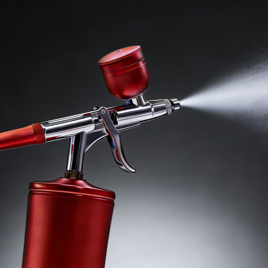 Portable Rechargeable Wireless - огляд і ціна Airbrush Kit With Mini Compressor