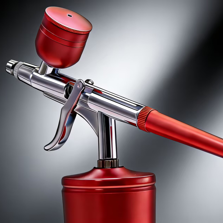 Portable Rechargeable Wireless - огляд і ціна Airbrush Kit With Mini Compressor