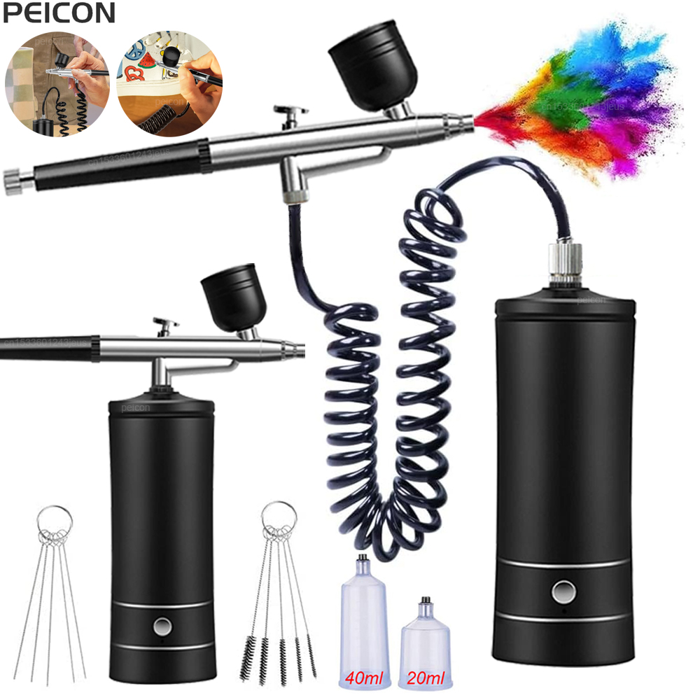 Airbrush with Compressor Porta - огляд і ціна Airbrush Kit With Mini Compressor