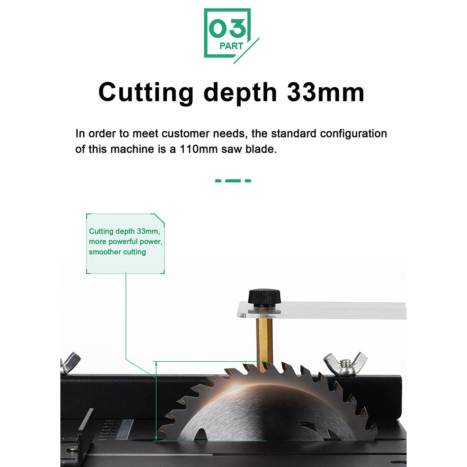 Compact 4 Inch Circular Mini T - огляд і ціна Mini Table Saw For Woodworking