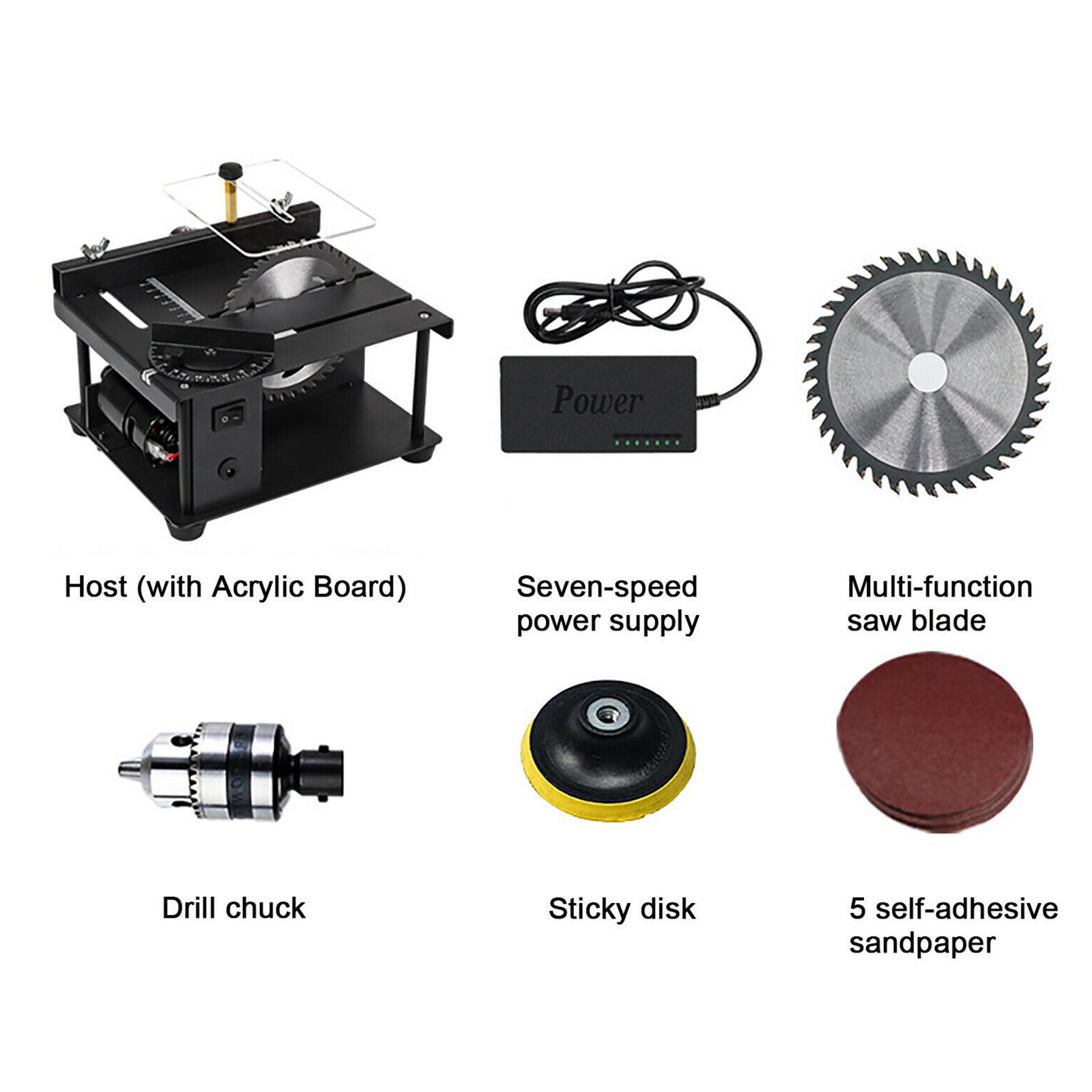 Compact 4 Inch Circular Mini T - огляд і ціна Mini Table Saw For Woodworking
