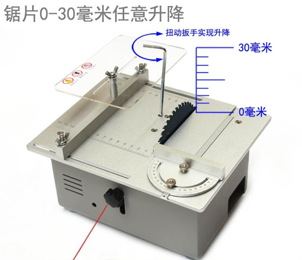 Portable Mini Woodworking Tabl - огляд і ціна Mini Table Saw For Woodworking