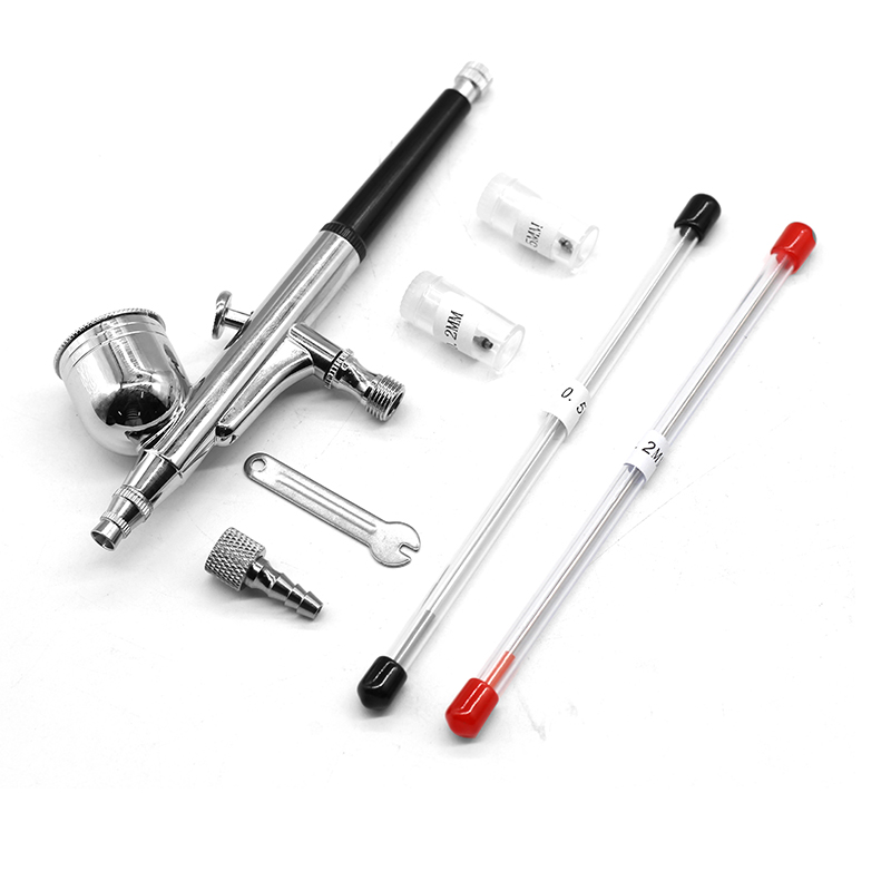 Gravity Dual-action Mini Airbr - огляд і ціна Airbrush Kit With Mini Compressor