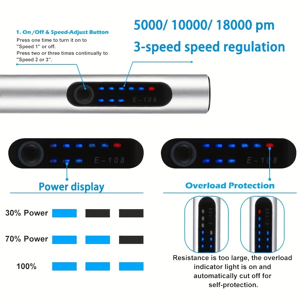 JANGKLIFE USB Cordless Rotary  - огляд і ціна Cordless Rotary Tool Kit Accessories