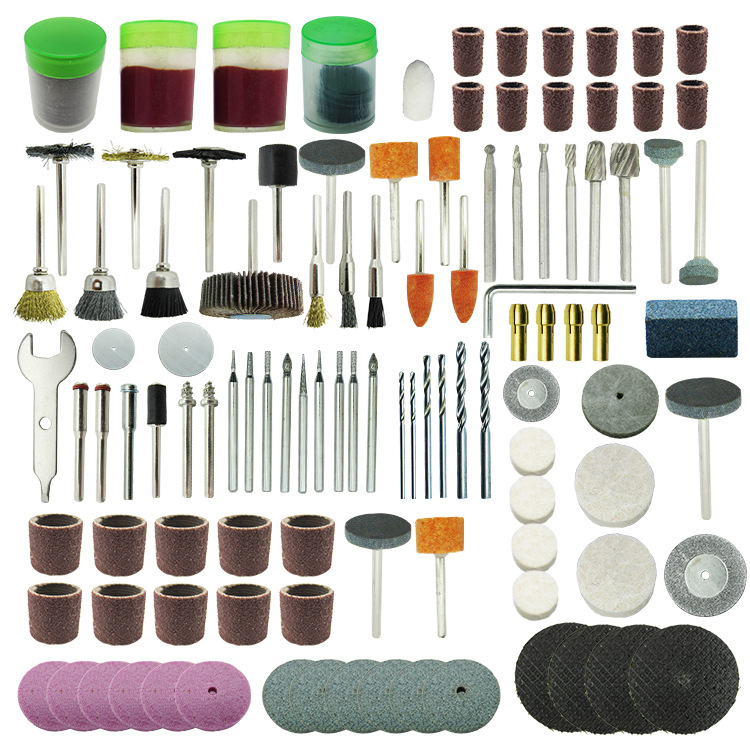 166Pcs Rotary Tool Accessory S - огляд і ціна Reciprocating Saw Attachment Drill