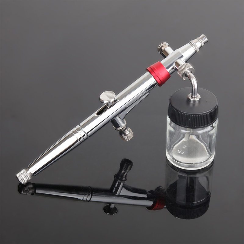 High Capacity Dual Action Rota - огляд і ціна Airbrush Kit With Mini Compressor