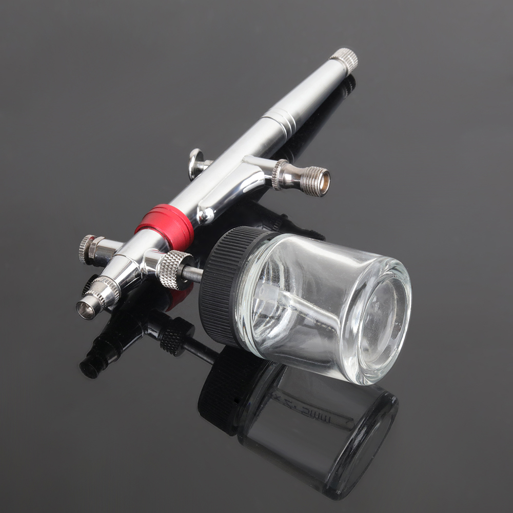 High Capacity Dual Action Rota - огляд і ціна Airbrush Kit With Mini Compressor