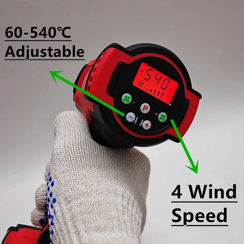 For 18V Battery Hot Air 60-540 - огляд і ціна Power Tools