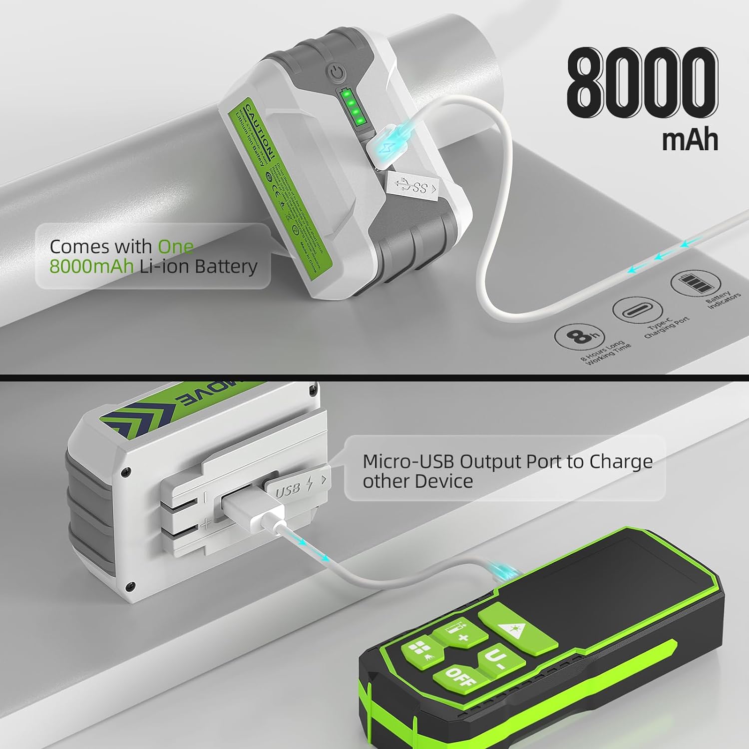 Huepar Professional 4D Cross L - огляд і ціна Laser Level 16 Lines 4D Green