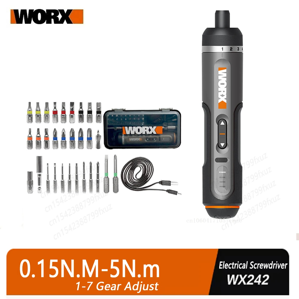 WORX  WX242 4V Electrical Scre - огляд і ціна Electric Screwdriver Rechargeable Usb
