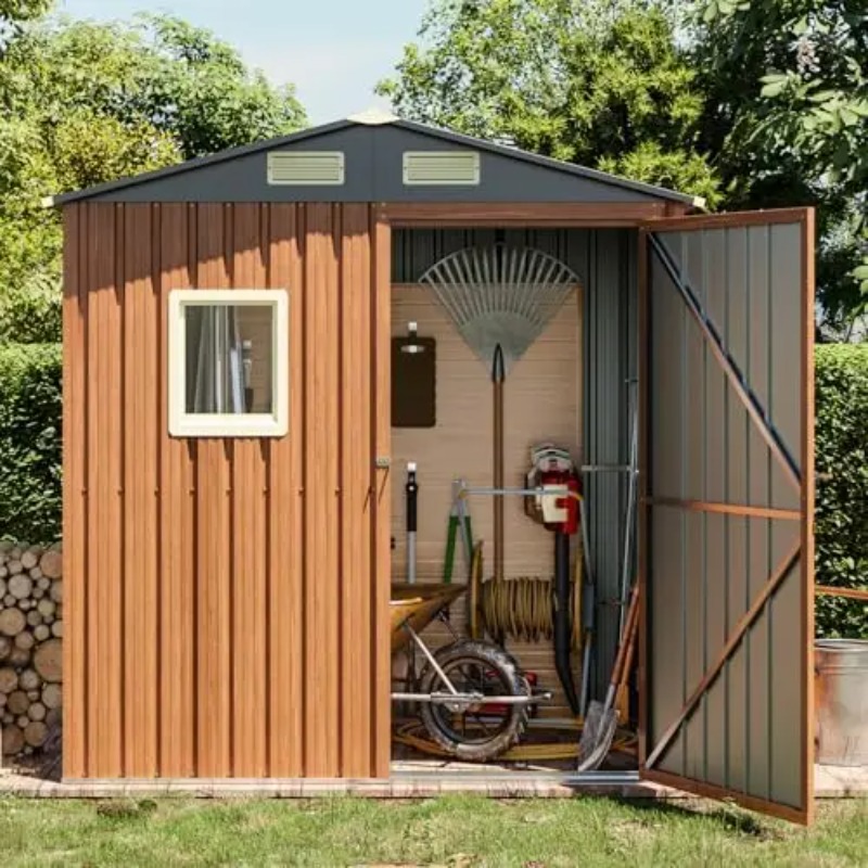 Outdoor Storage Shed 6x4 Ft, L - огляд і ціна Garden Tools